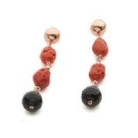 Orecchini Koliè 925 Donna Nasso in Argento Corallo OR-NASSO03